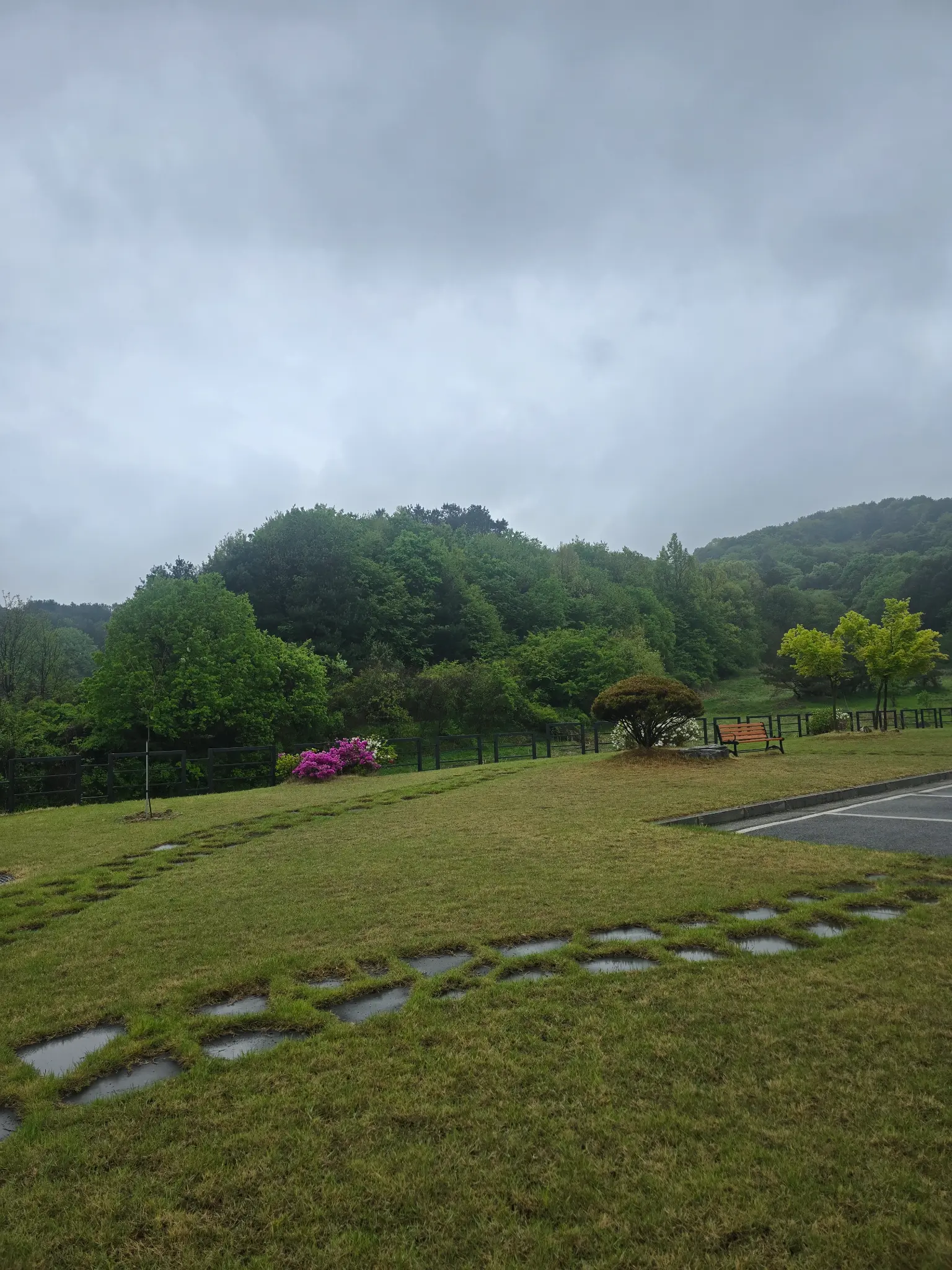 정원 및 산책로